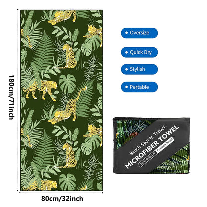 Large Microfiber Beach Towel