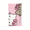 Boho Kitty Beach Towel