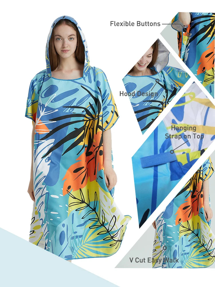 Surf Poncho Changing Robe