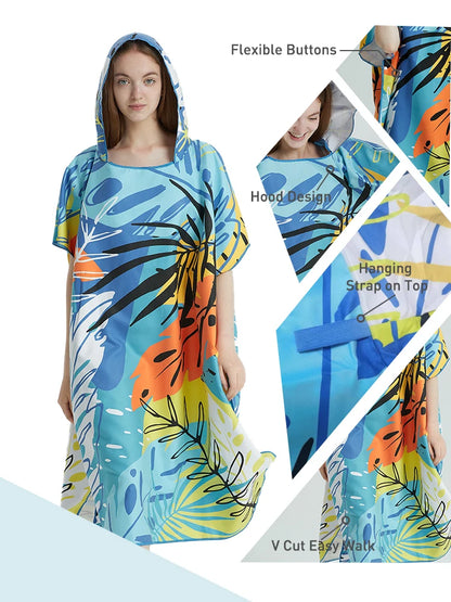Surf Poncho Changing Robe
