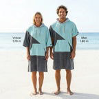 WarmFlow Poncho met Capuchon