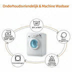 Onderhoud van wasbare MiniCat kinderponcho met capuchon