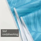 Zachte stof en randafwerking van Capybara Summer microvezel strandhanddoek