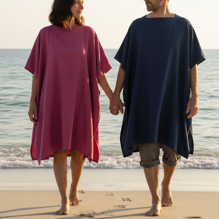 Microfibre Changing Robe – Unisex Surf Poncho