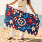 Microfibre Beach Towel Backpack - 2-in-1 Quick Dry Travel Towel