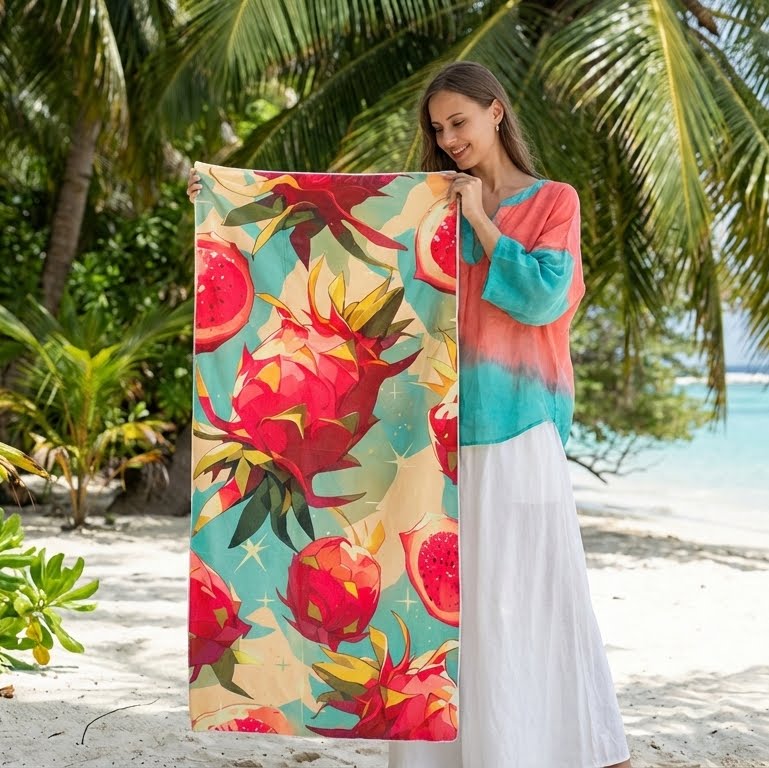Microfibre Beach Towel Backpack - 2-in-1 Quick Dry Travel Towel