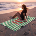 Coastal Sardine Microfiber Beach Towel – Sand Free