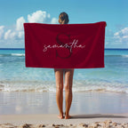 Monogram Coast Towel | Custom Name