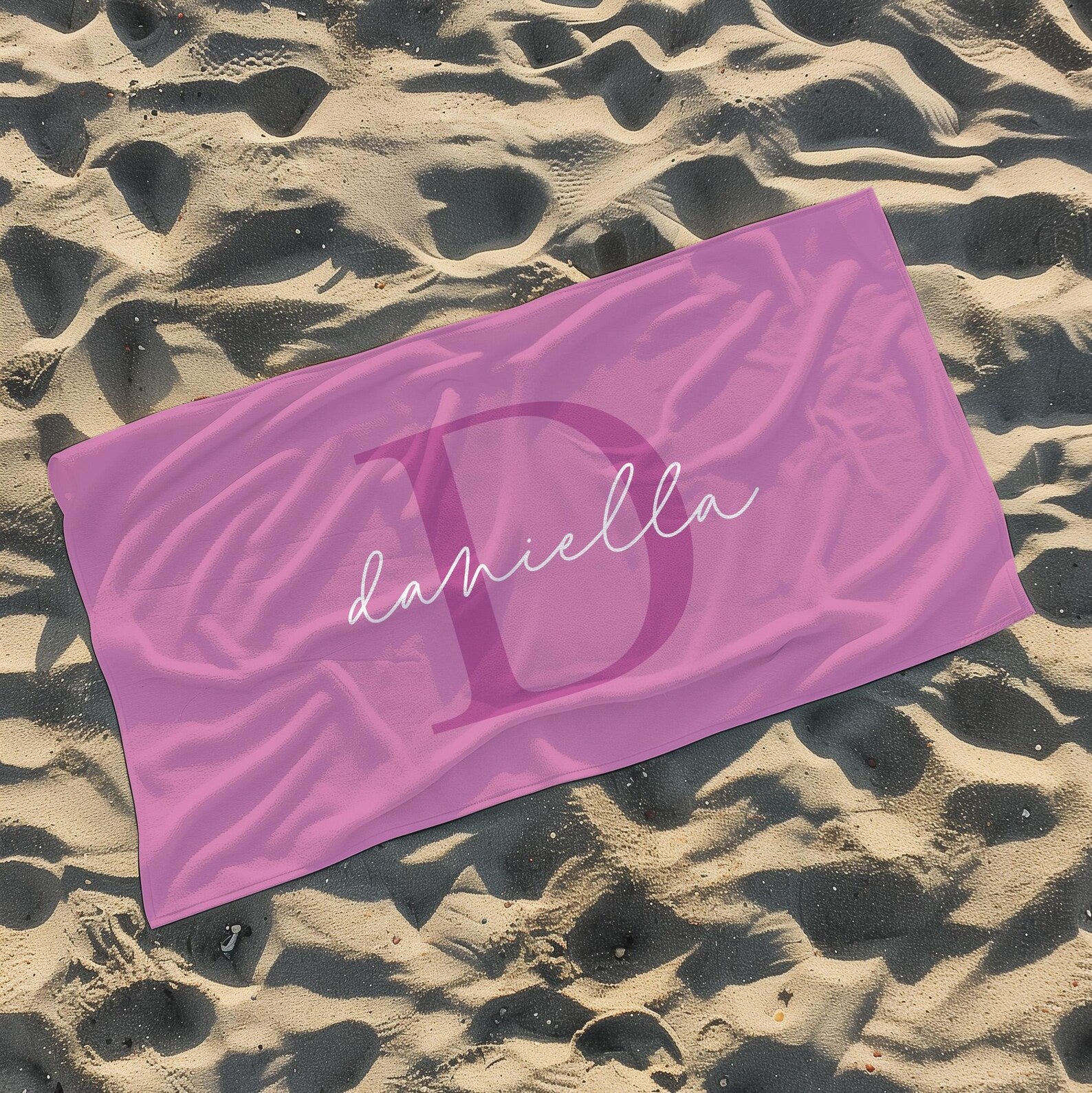 Monogram Coast Towel | Custom Name